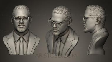 Busts and bas-reliefs of famous people (BUSTC_0398) 3D model for CNC machine